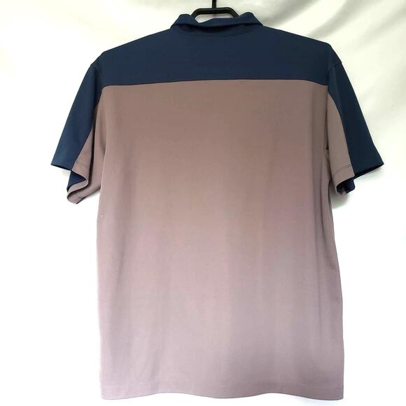 Columbia Titanium Omni UPF 15 Mens Zip Pocket Polo Top Size XL Colorblock - Picture 6 of 13